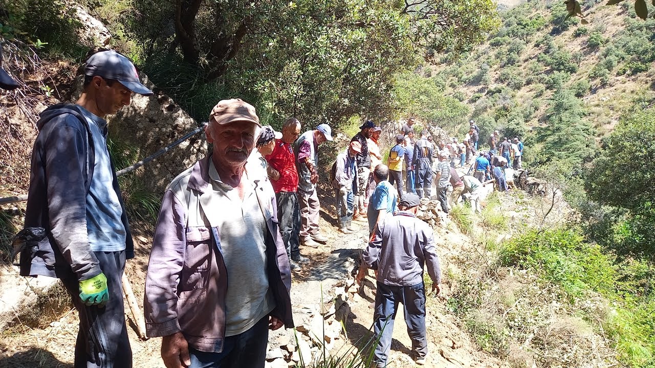 Volontariat:Projet Alimentation en Eau Potable du village Ath Ouabane 