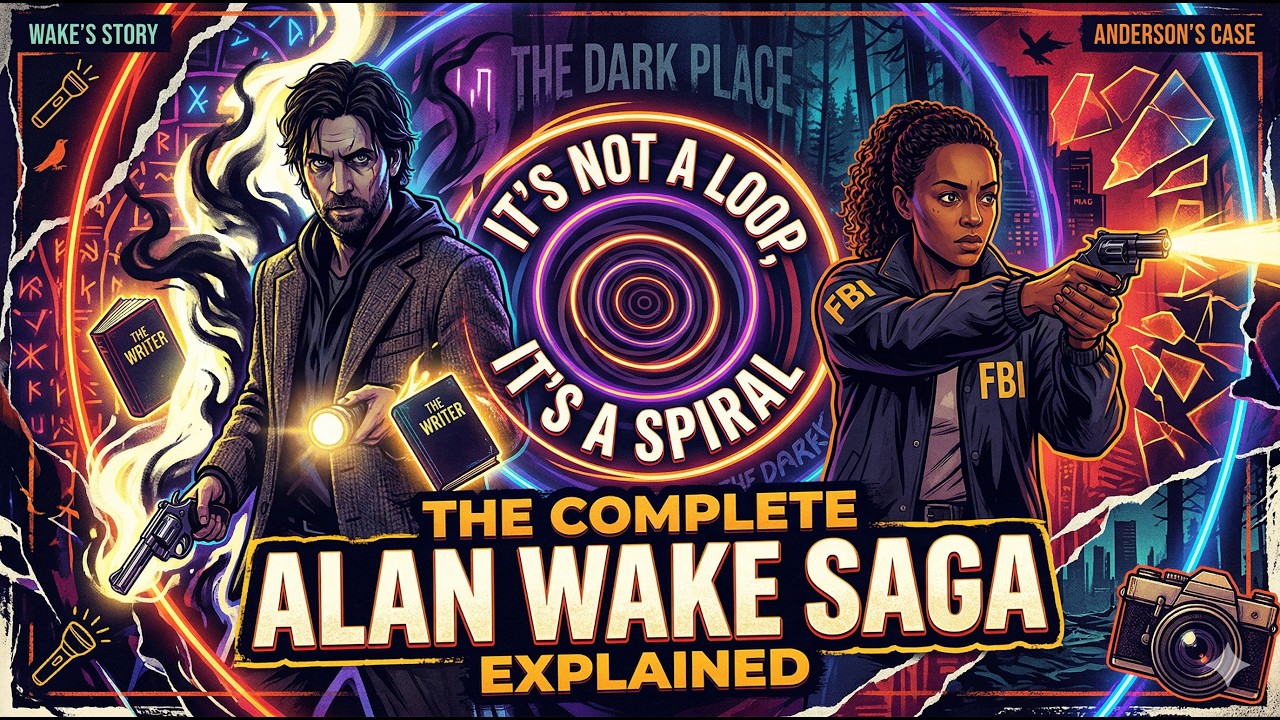 It's Not a Loop, It's a Spiral: The Complete Alan Wake Saga Explained