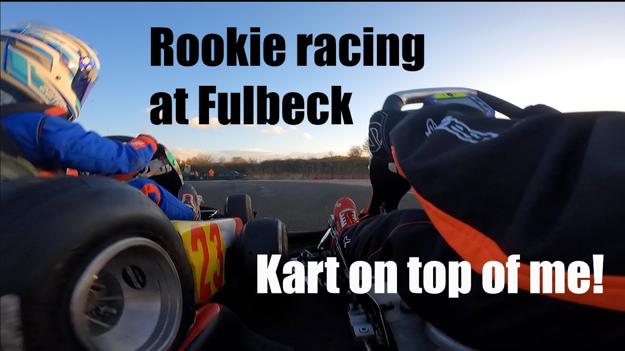 Fulbeck Highlights Rookie Racing Heat 2/Final (Honda cadet GX200) | Kart on top of me!
