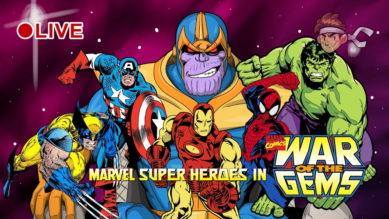 🔴 Marvel Super Heroes: War of the Gems – SNES – Live #139