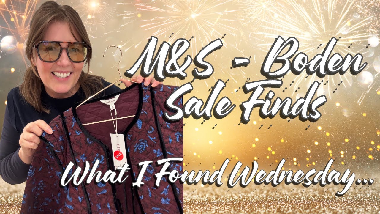 👉 M&S & Boden Sale Haul | Best Midlife Midsize Finds 💫