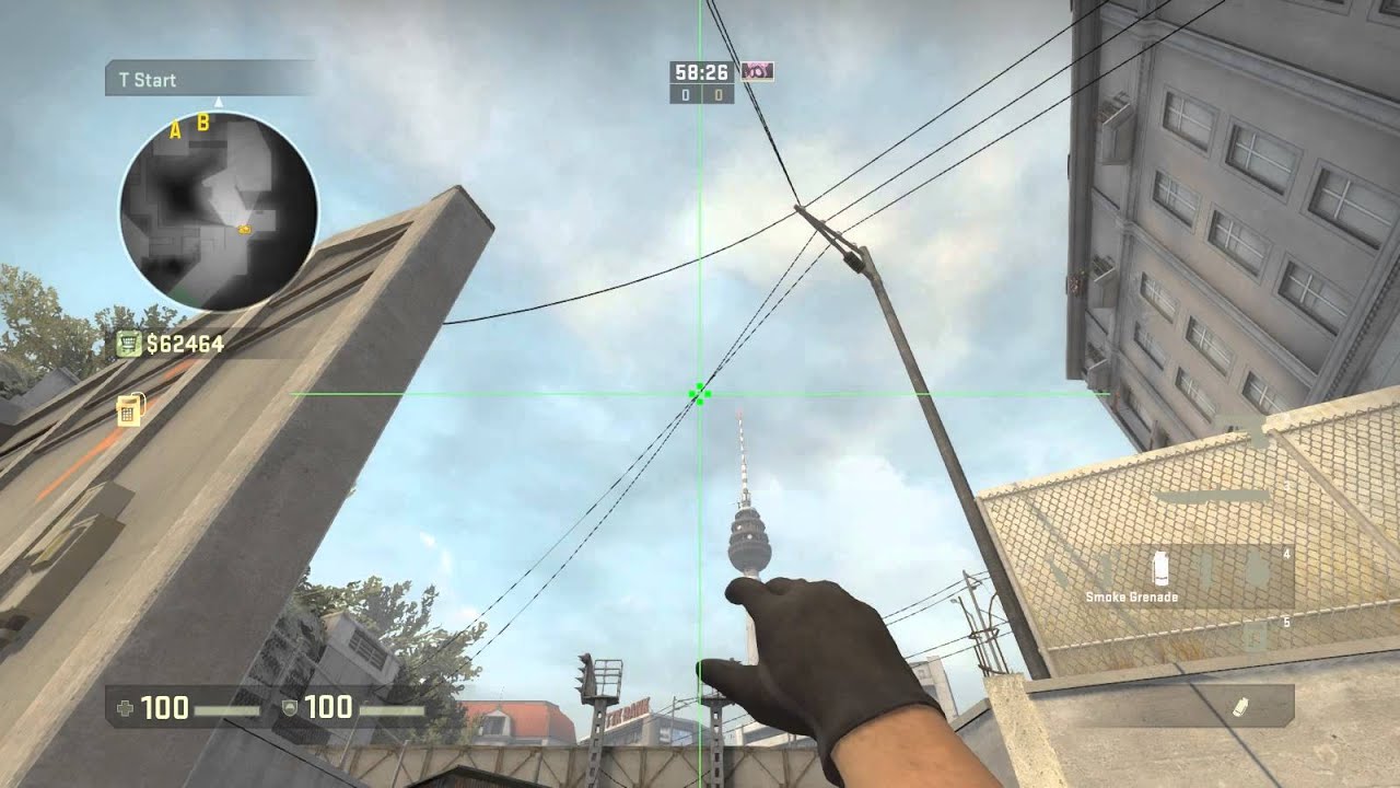 de_overpass // smoke // TSpawn to B Pit