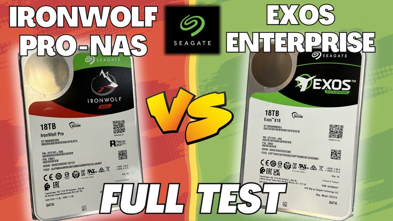 Seagate Ironwolf Pro против Exos — какой из них стоит купить?