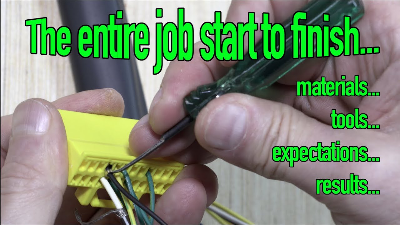 [4K] Making an Engine Wiring Harness (89-94 4g63)