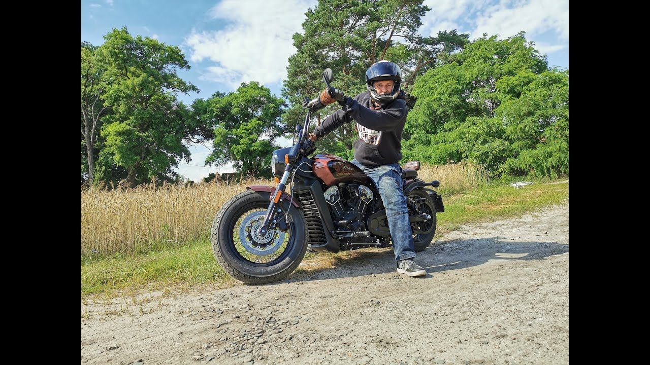 Świetny Indian Scout Bobber Twenty 2020 - test niezgodny z jego przeznaczeniem