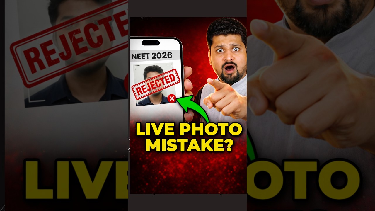 Ye Live Photo Galti Mat Karna 🚨 | NEET 2026