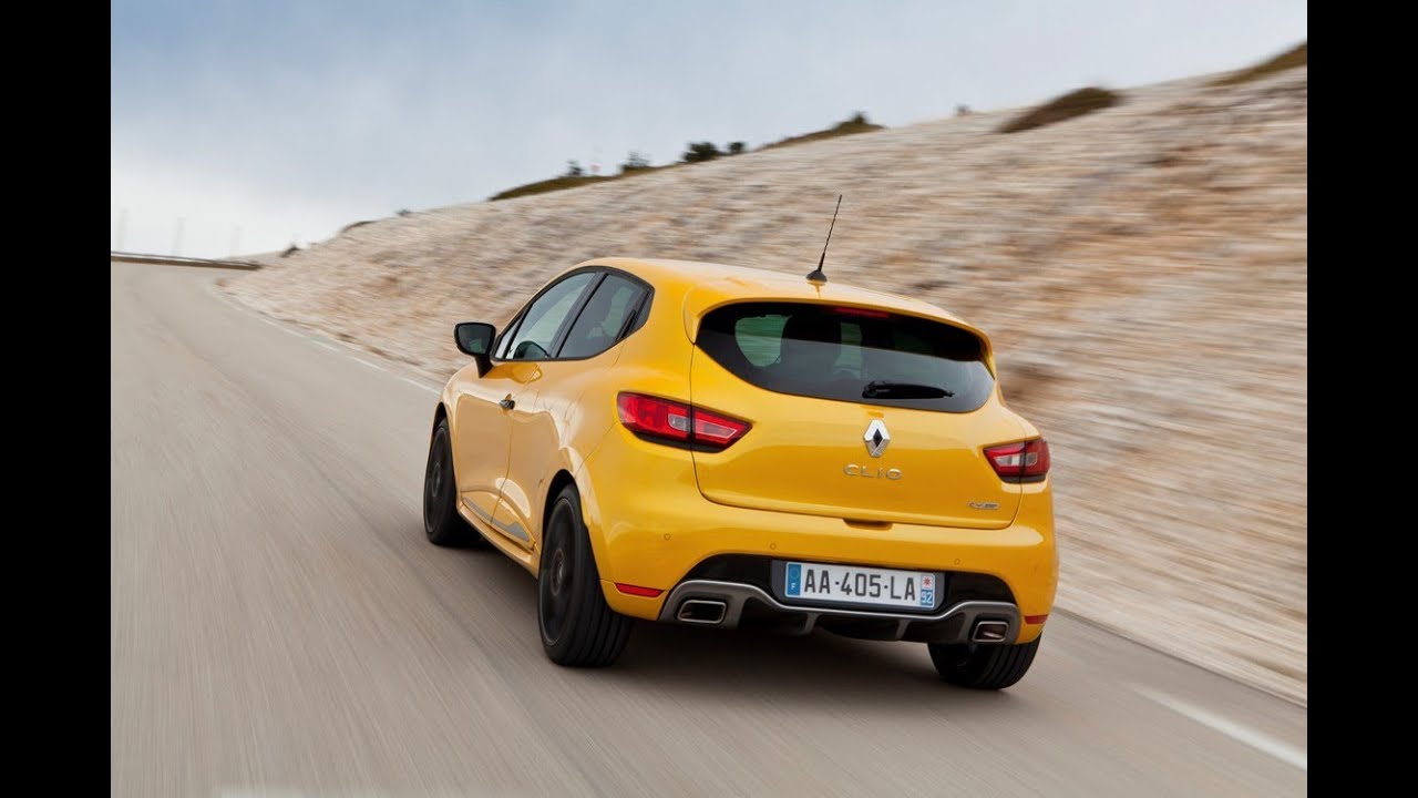 New Clio R.S. 200 EDC test drive by RENAULT TV | Groupe Renault