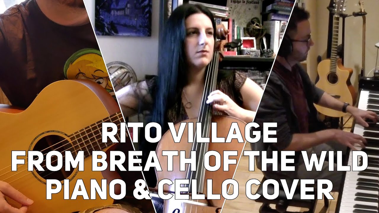 TPR ft Roxane Genot - Rito Village (from Breath of The Wild) - piano & cello cover
