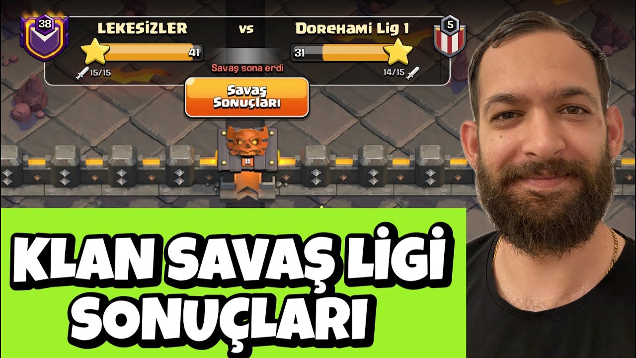 KLAN SAVAŞ LİGLERİ SONU&Ccedil;LARIMIZ ! CLASH OF CLANS