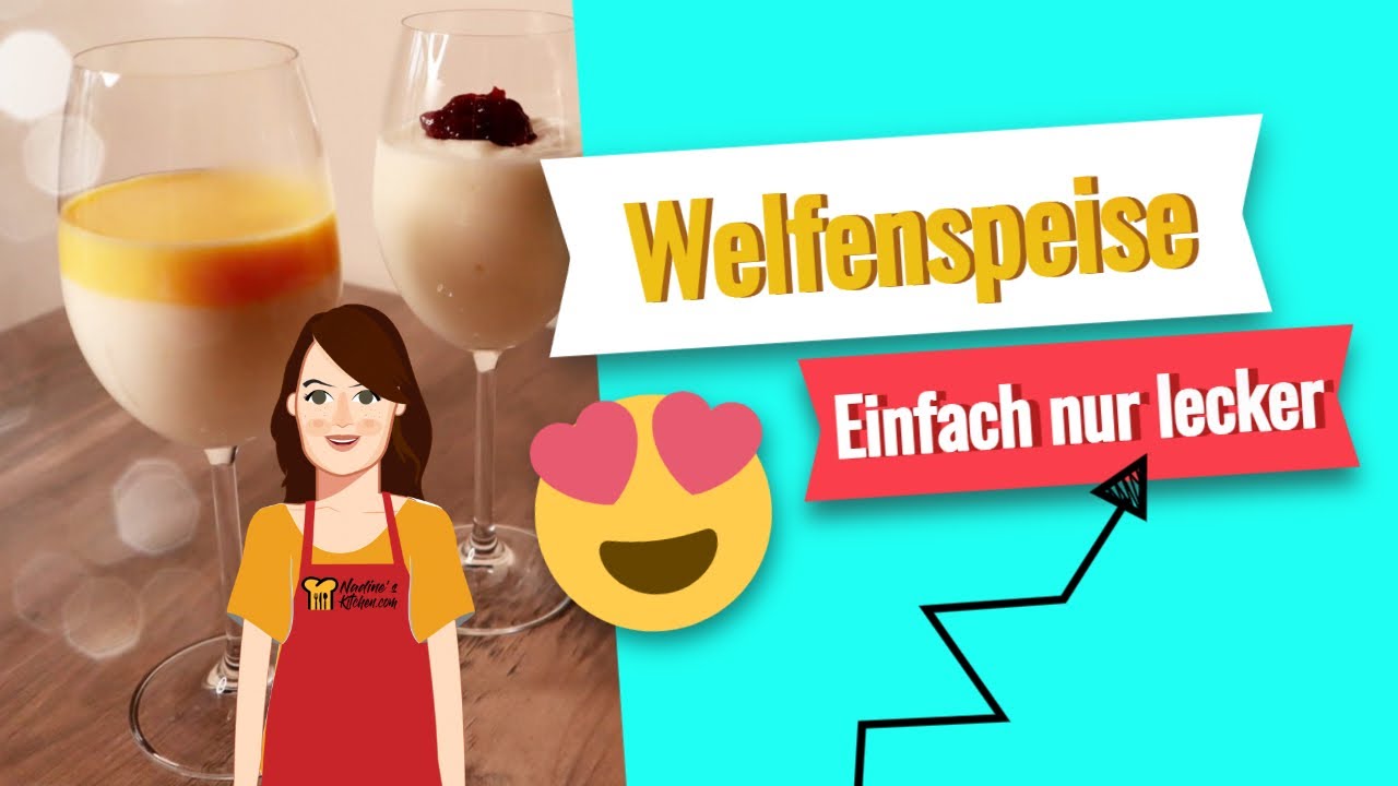 Welfenspeise - ein klassischer Norddeutscher Nachtisch - himmlisch.