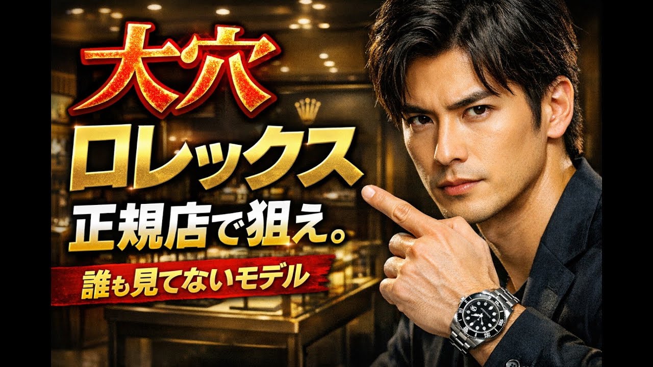 【ROLEX】大穴ロレックス！これを狙え！