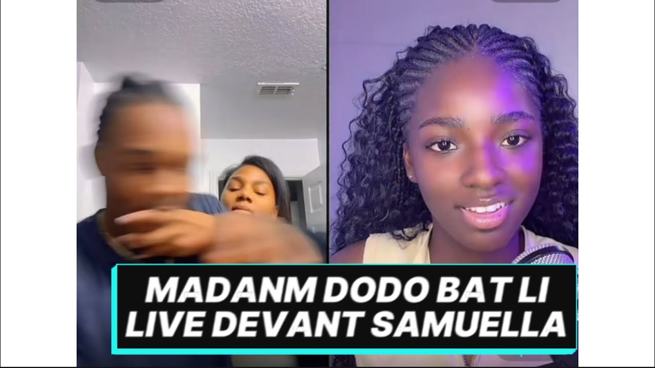 MADANM DODO BAT LI LIVE SOU TIKTOK POU SAMUELLA 😳LA POLICE METE PYE