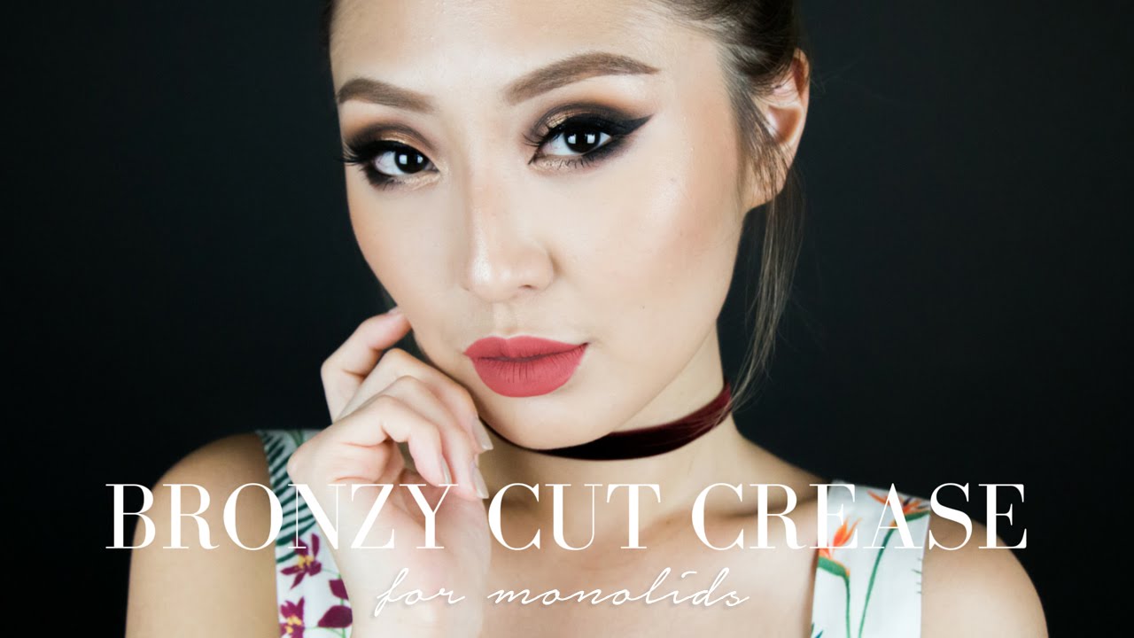 Bronzy Cut Crease For Monolids
