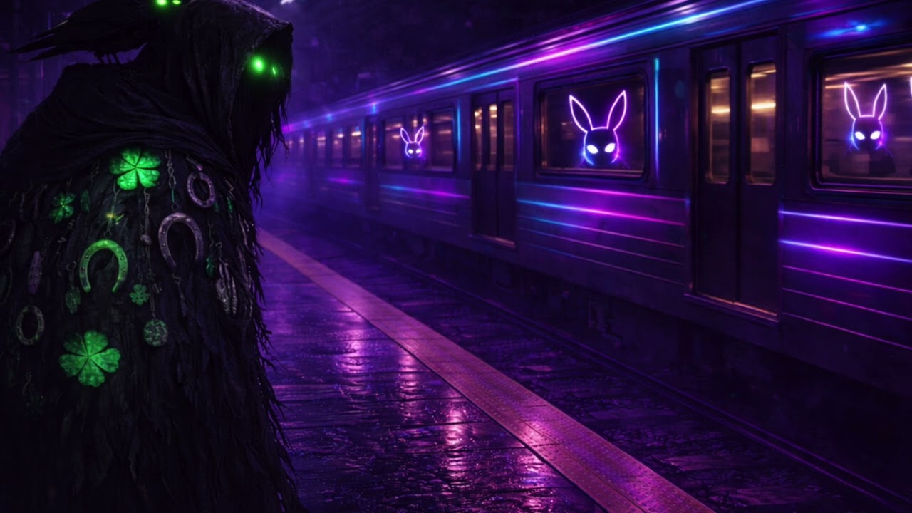 Bad Luck Is Late — Dark Techno Night Ride | Friday the 13th Mood