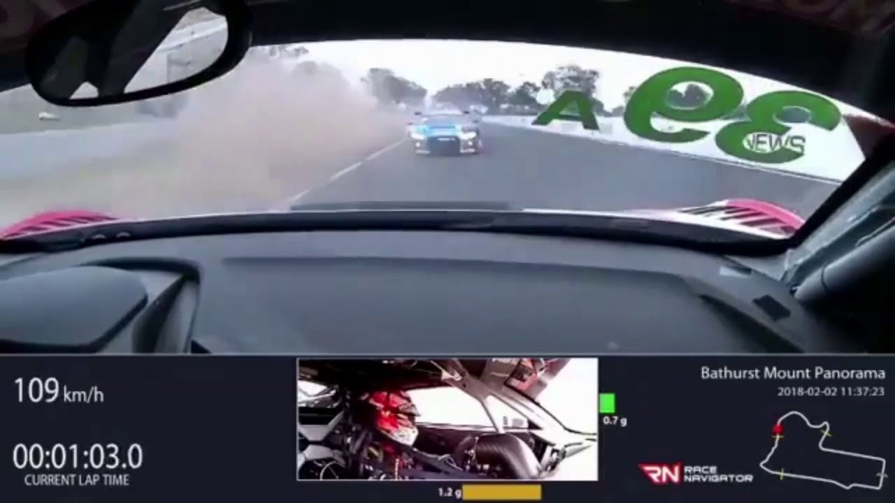 Bathurst - 720° Spin at 200 km/h | Insane recovery