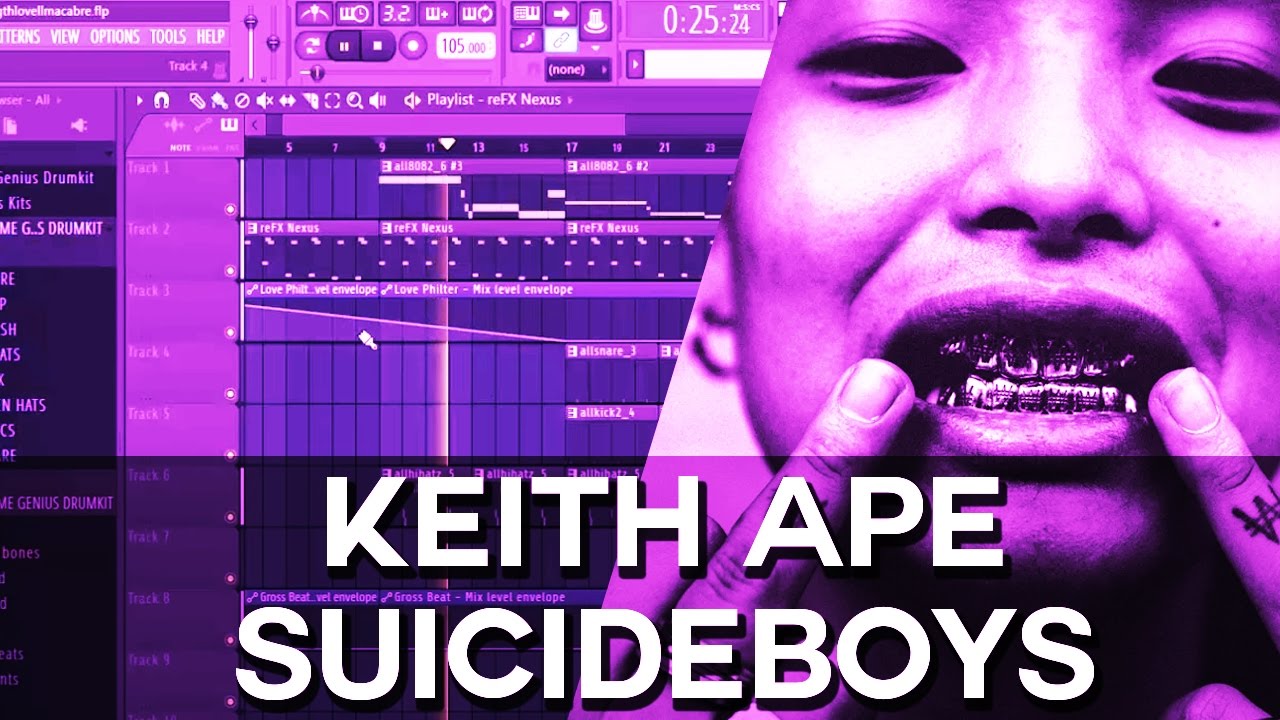 FAIRE UNE INSTRU TYPE KEITH APE-SUICIDEBOYS-NIGHTLOVELL