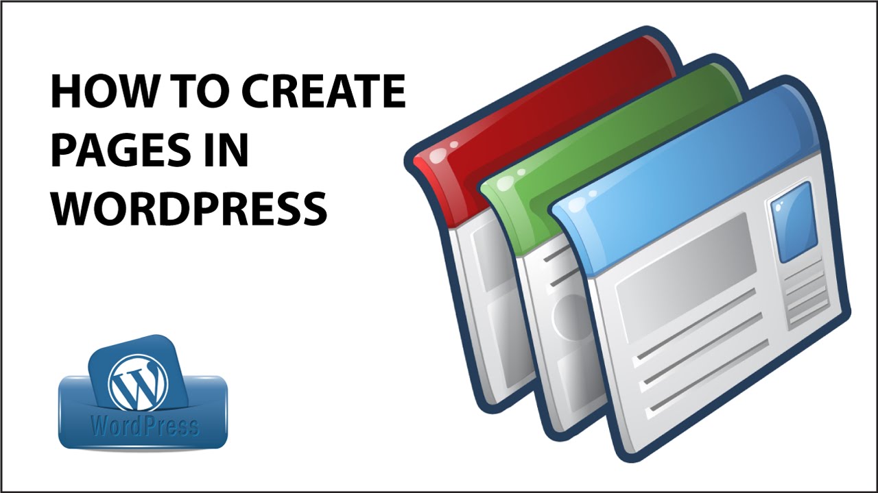 How to Create Pages in Wordpress