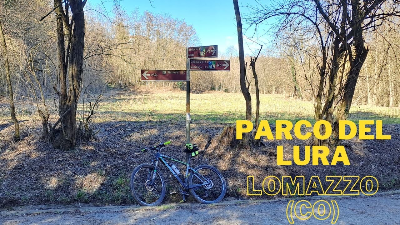 My MTB Tour in Parco del Lura, Lomazzo, Como, Italy