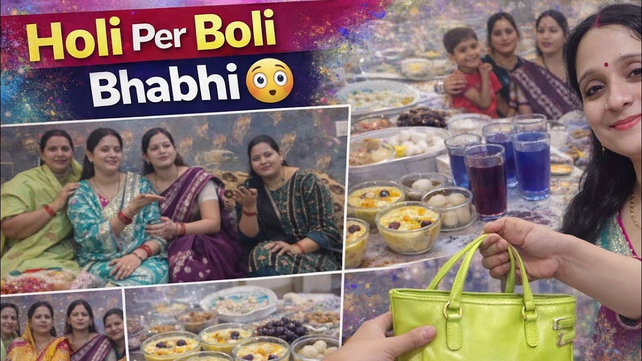 10k   🍇😳Holi per bhabhi kya boli / holivlog /family vlog