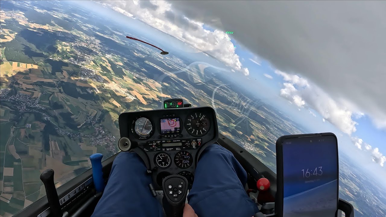 Hammerthermik über dem Schwarzwald – Segelflug zum Titisee