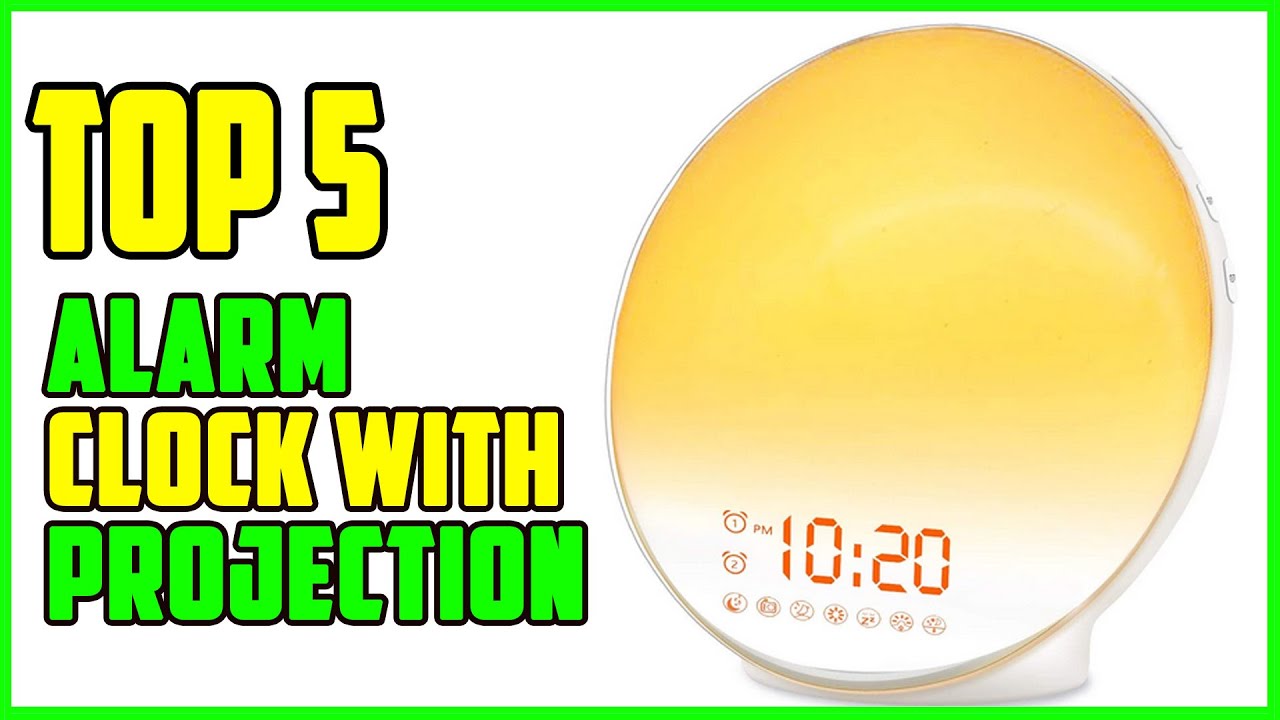TOP 5 Best Alarm Clock with Projection 2026