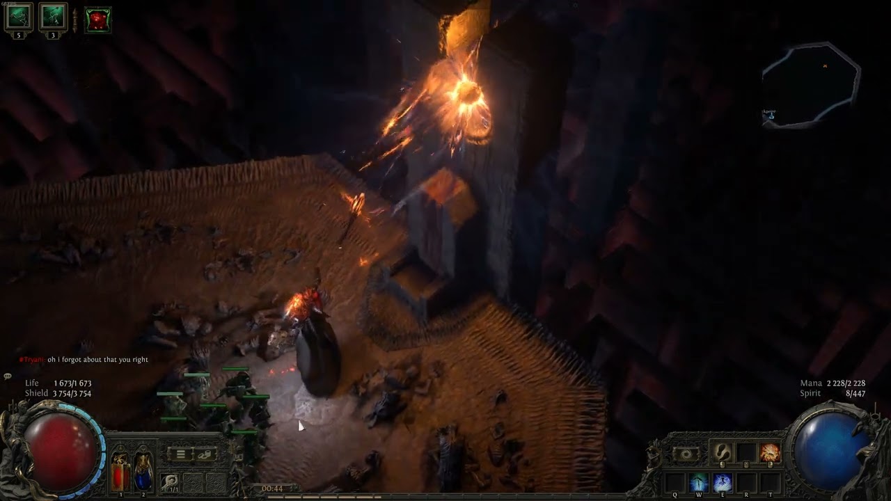 Path of Exile 2, The Arbiter of Ash, Blood Mage DD