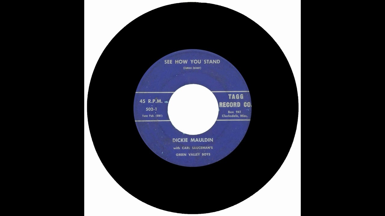 DICKIE MAULDIN - SEE HOW YOU STAND