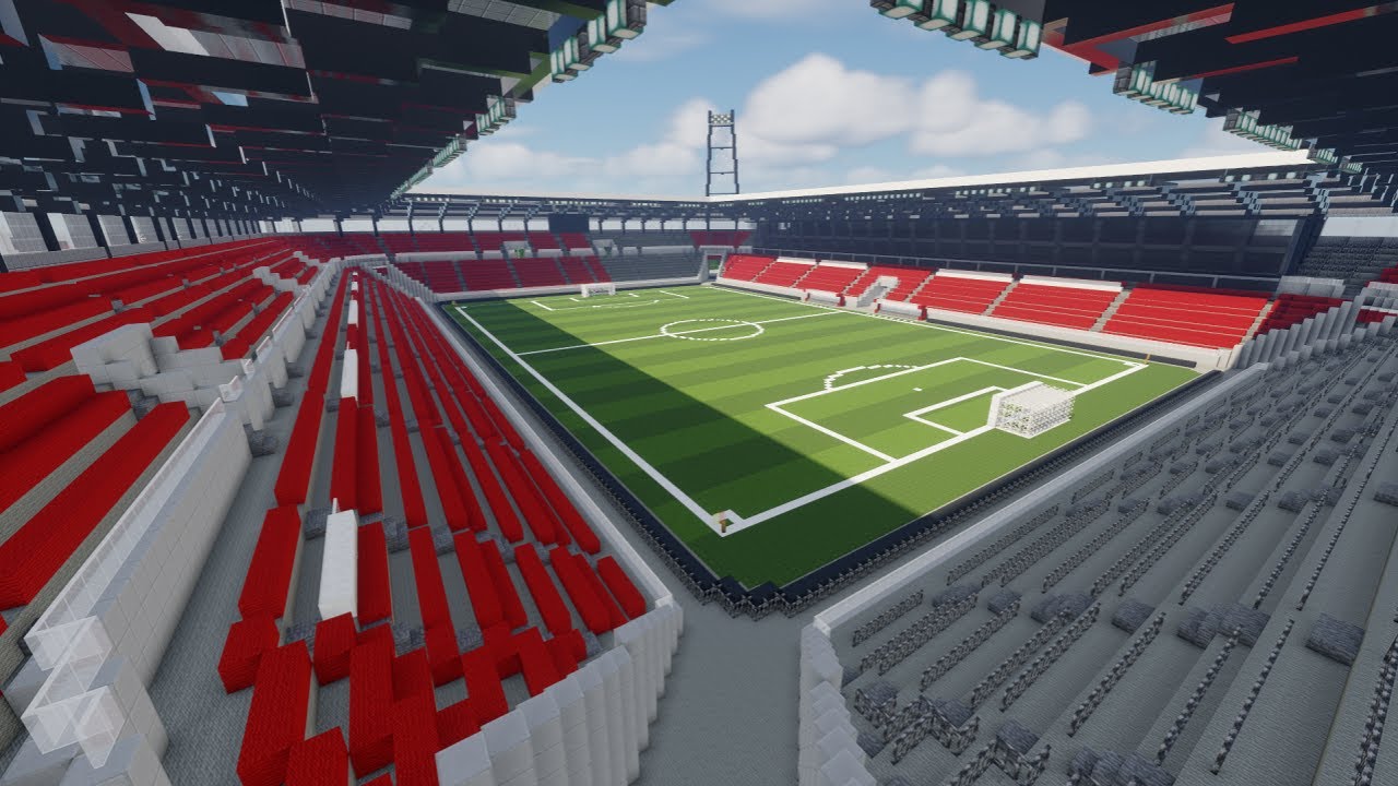 Minecraft MCH Arena (FC Midtjylland) Timelapse +DOWNLOAD | TheCraftCrusader