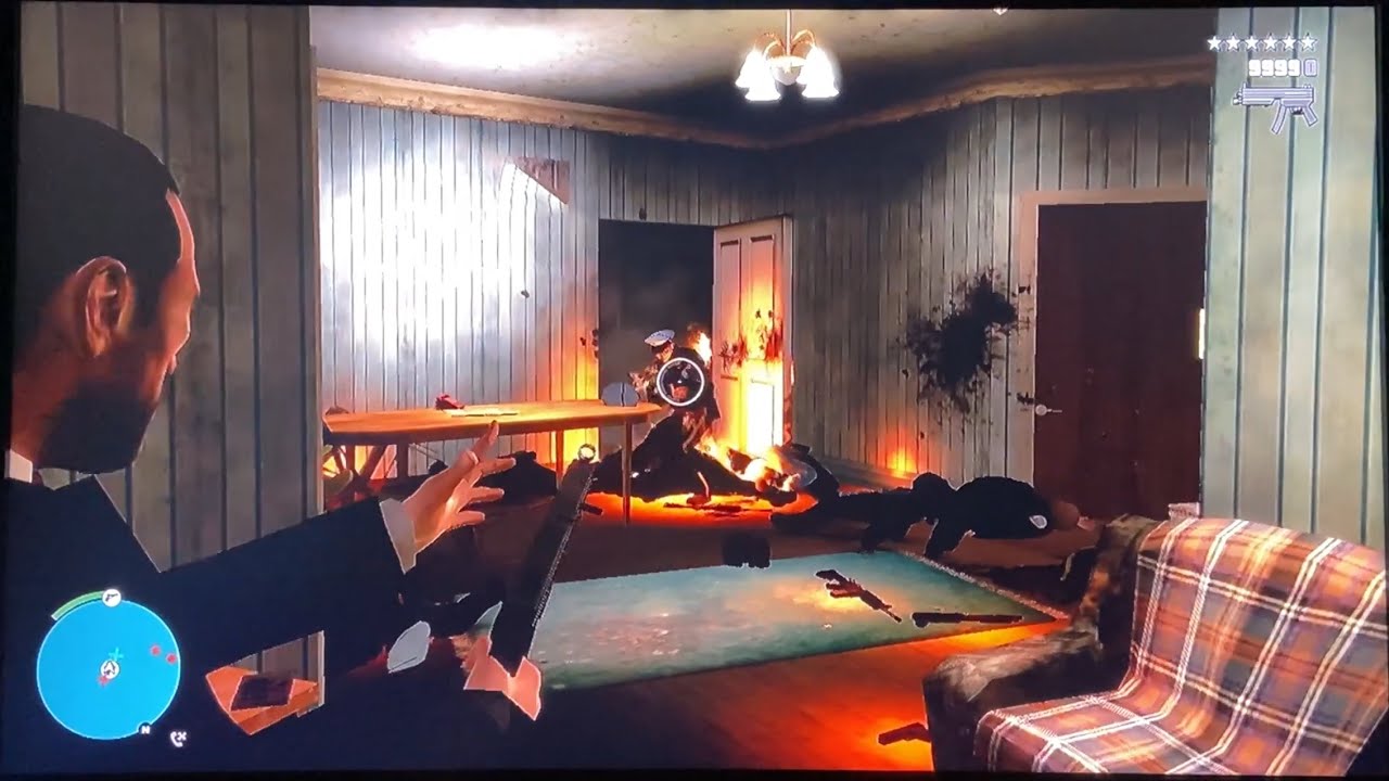 GTA 4 - Niko’s Safehouse Shootout + 6 Star Rampage