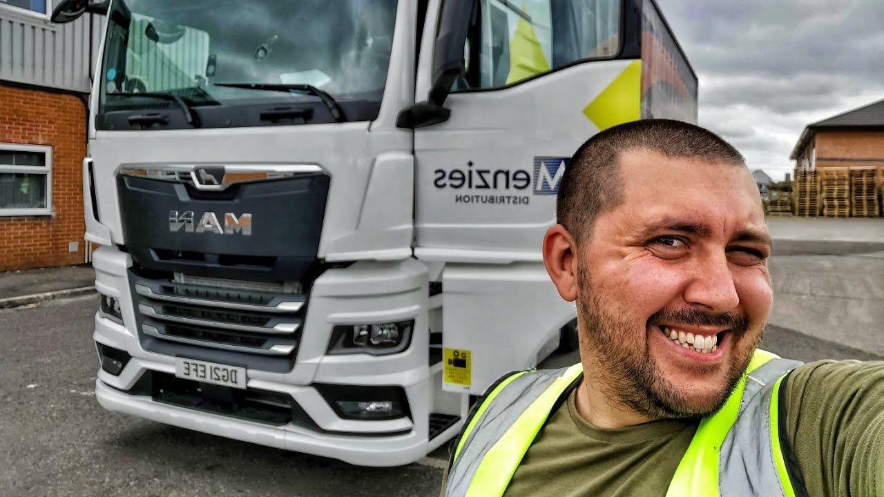 CUM  Arata Noul  meu  TIR  MAN TGX 2021  pui  de SCANIA  S❓❌Adrian Cox❌