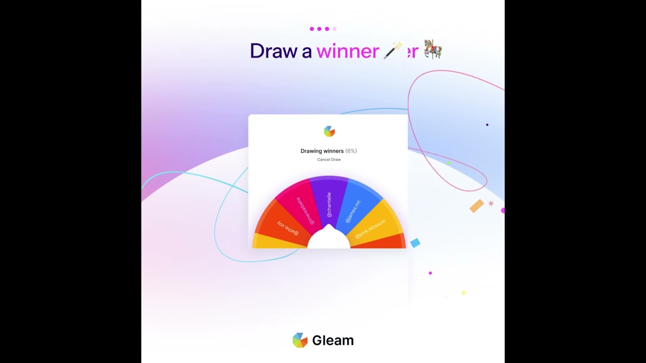 Pick Instagram Giveaway Winners in Seconds With Gleam Quick Draws (SQ)