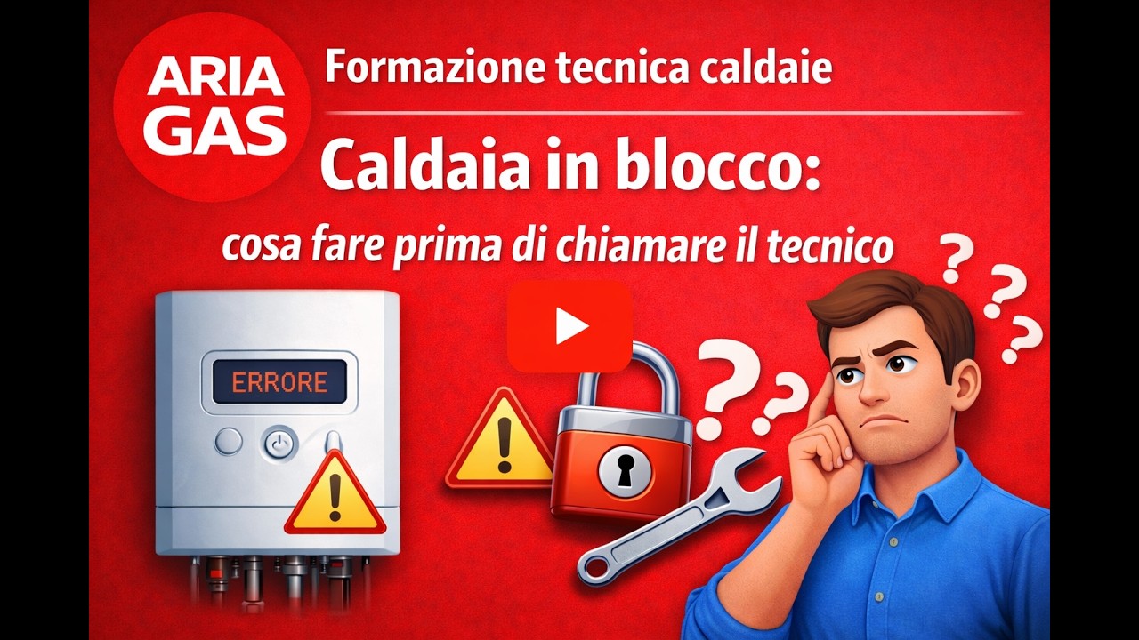 Caldaia in blocco: cosa fare prima di chiamare il tecnico
