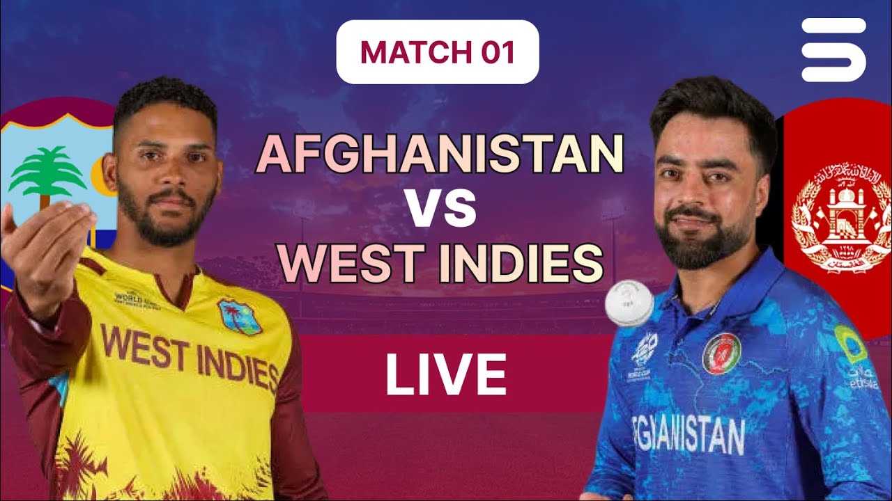 Live | Afghanistan vs West Indies | 1st T20I at Dubai | T20I Series | ACB | 321J