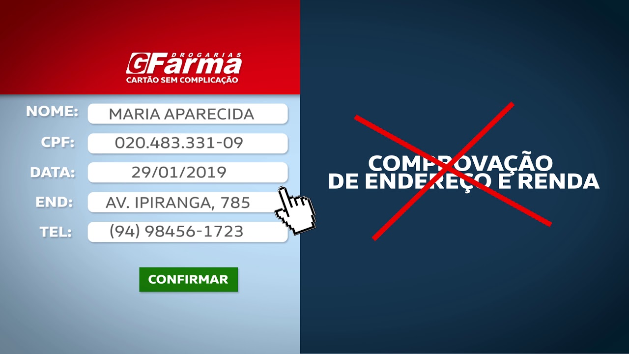 Cart&atilde;o Gfarma