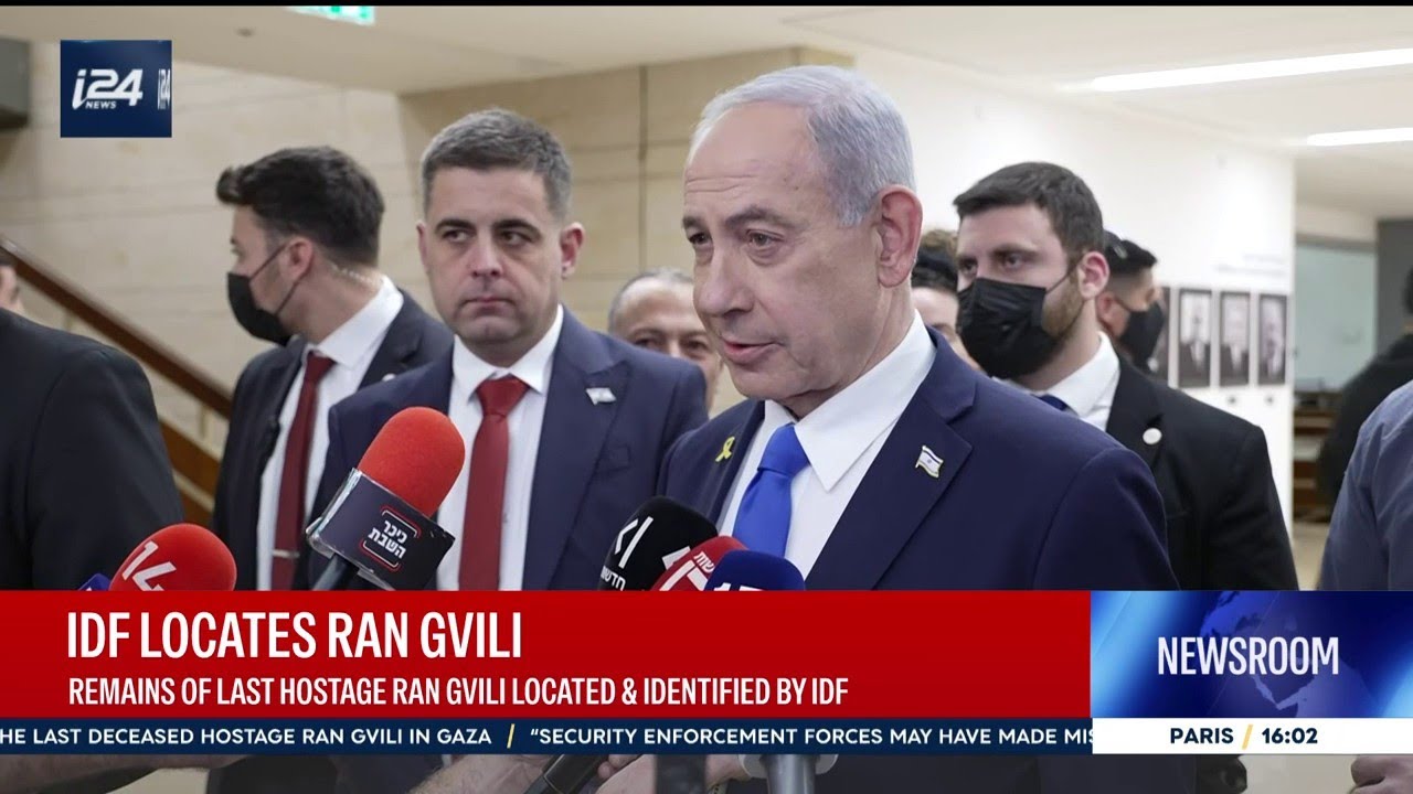 IDF locates Ran Gvili, last remaining hostage body in Gaza