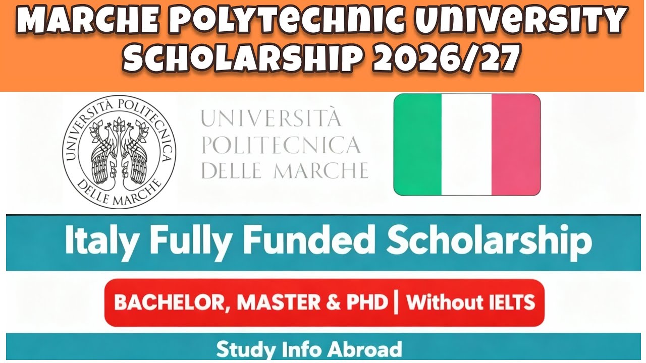University of MARCHE Polytechnic Italy Admission Process 2026| University of Marche Admission 2026. 