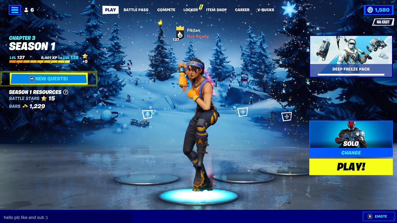Fortnite lobby dance for tiktok!