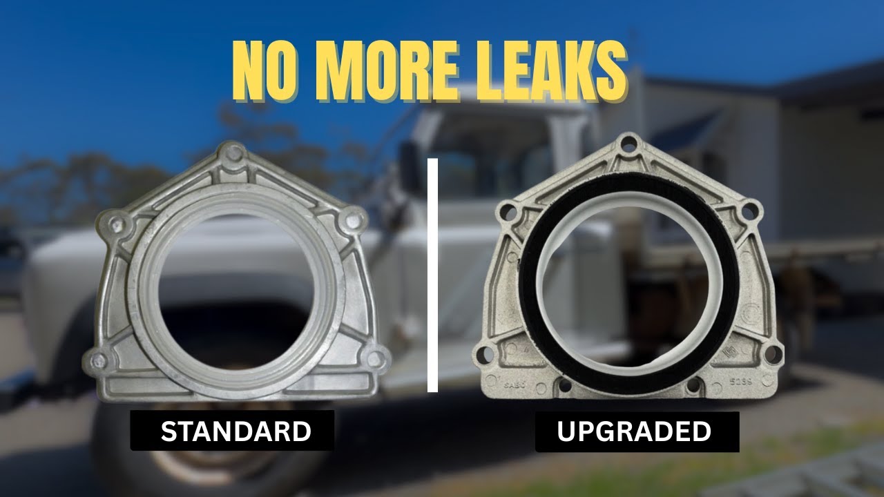 Upgraded Rear Main Seal Install - Land Rover 300tdi