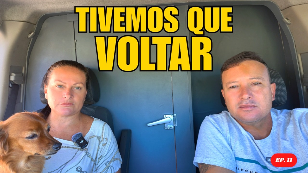 Tivemos que interromper a viagem: a saúde dela em primeiro lugar