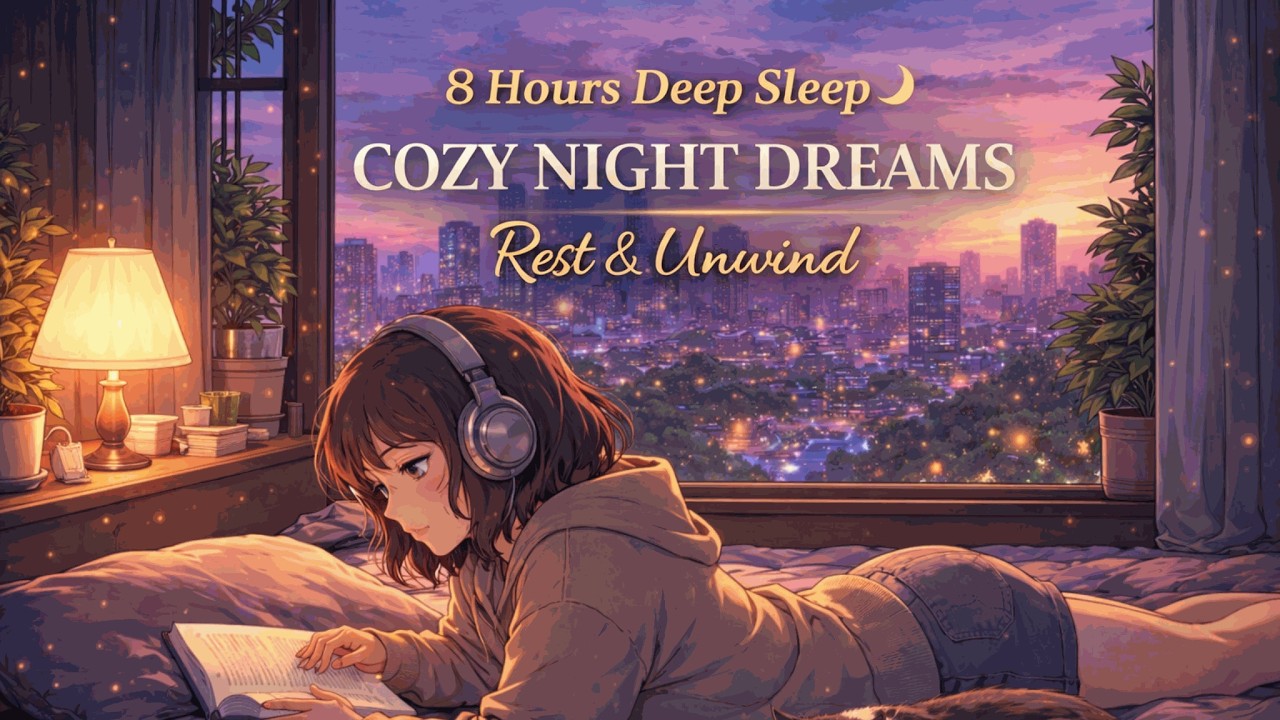 8 Hours 432Hz Deep Sleep  Fall Asleep Fast & Stay Asleep |COZY NIGHT DREAMS