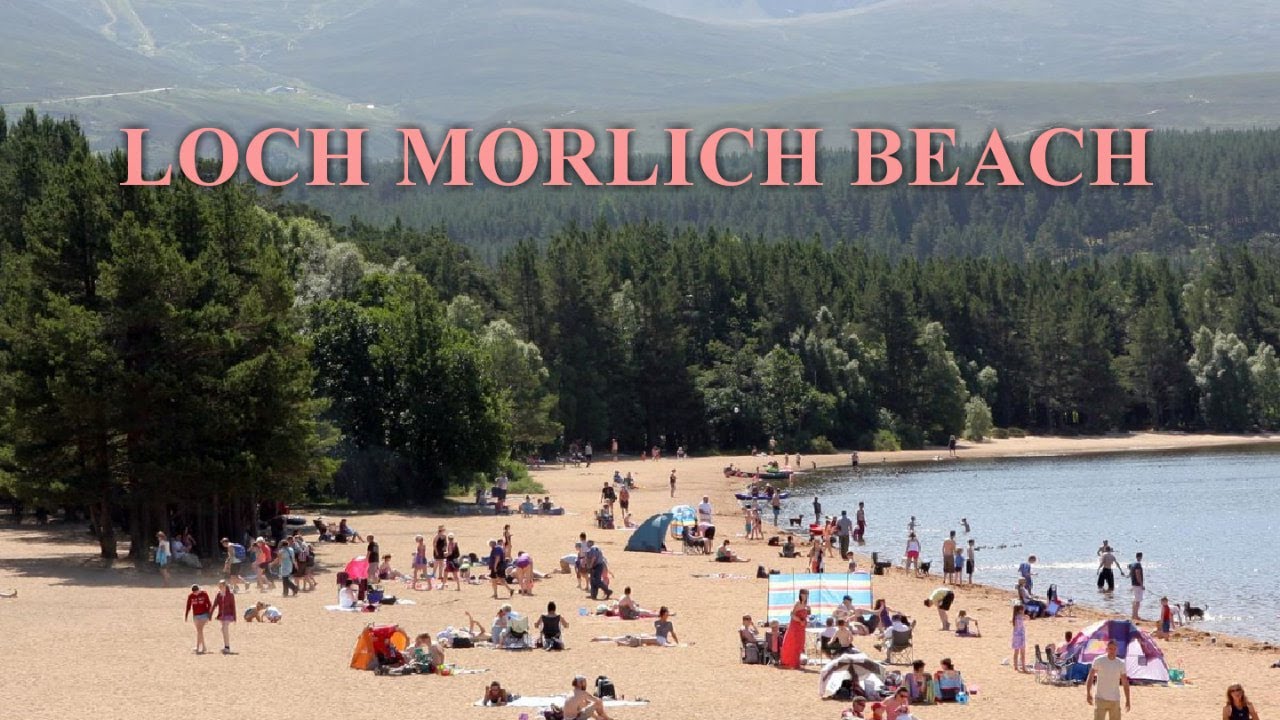WALKING AT LOCH MORLICH BEACH | AVIEMORE, HIGHLANDS