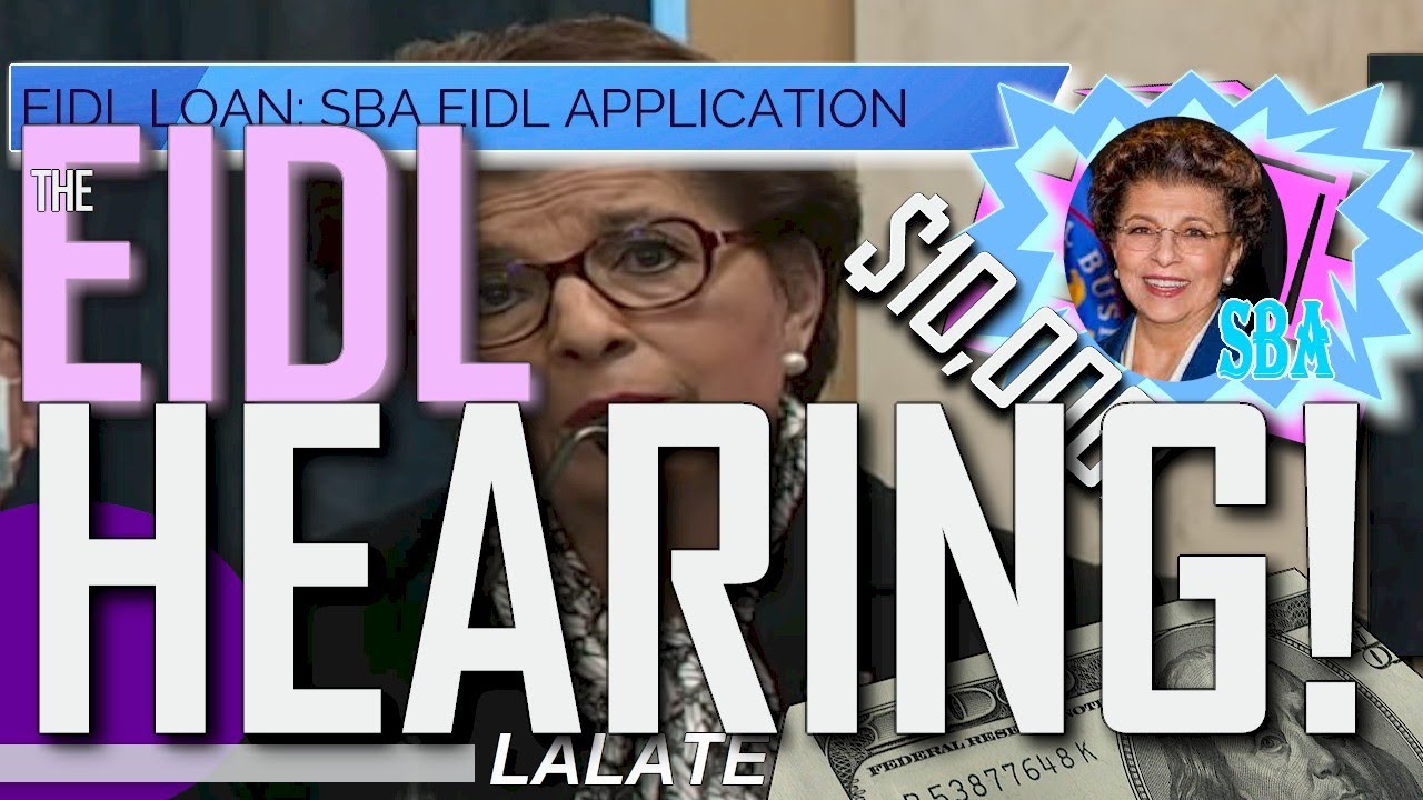 EIDL LOAN $10K GRANT Bombshell: SBA SENATE HEARING 6/10/20 - DOJ THREAT Against SBA Jovita Carranza!