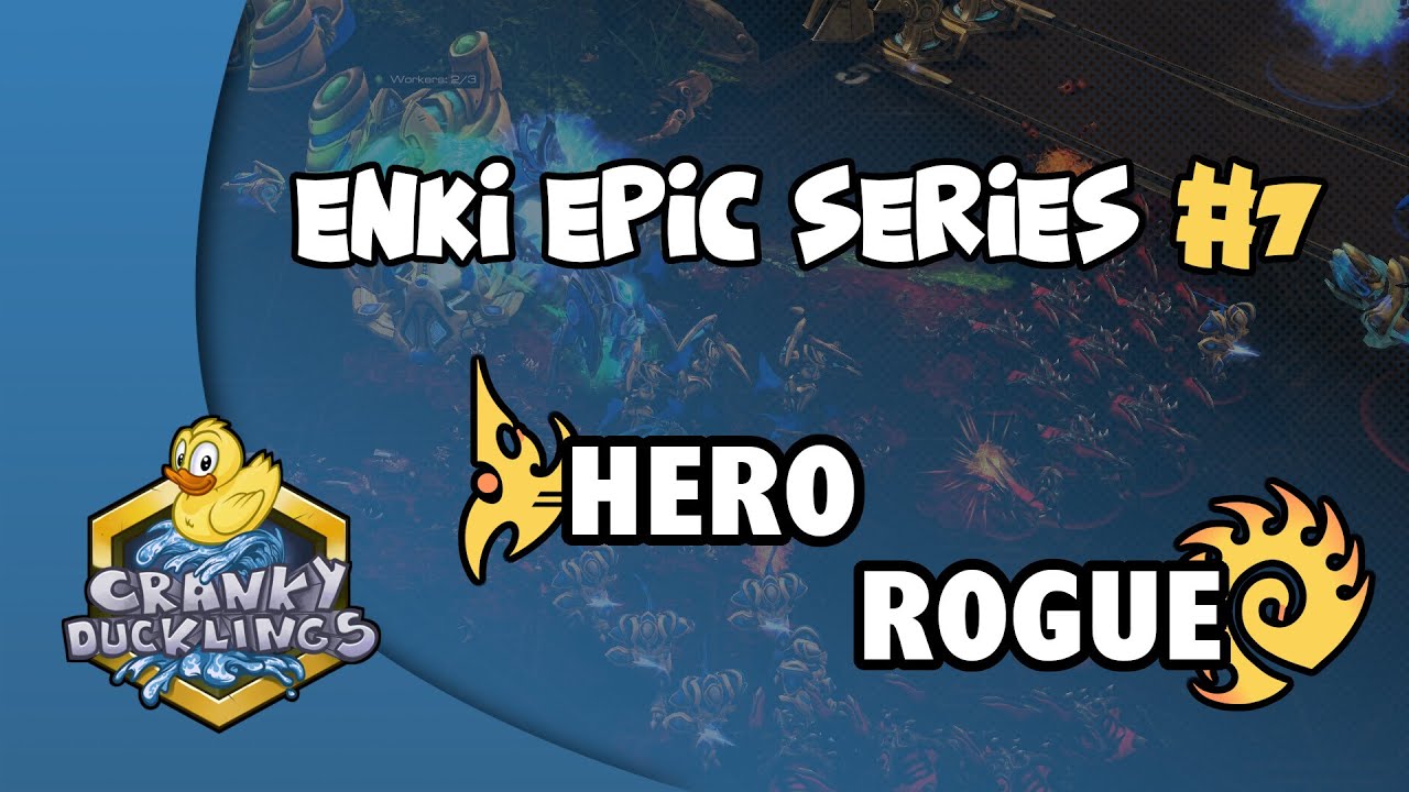 herO vs Rogue - PvZ | Enki Epic Series #7 | StarCraft Evolution Mod Best of 9 ShowMatch