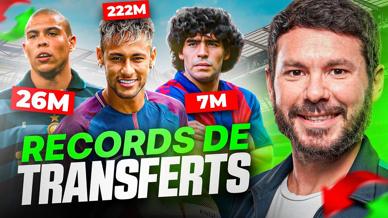 ⚽️ LES TRANSFERTS RECORDS - LE MERCATO IL A CHANGÉ !