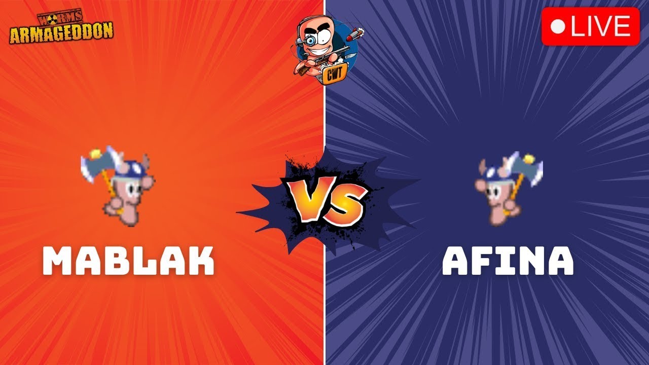 🔴 Live: Mablak vs Afina - CWT 2024 | Grand Final | Worms Armageddon