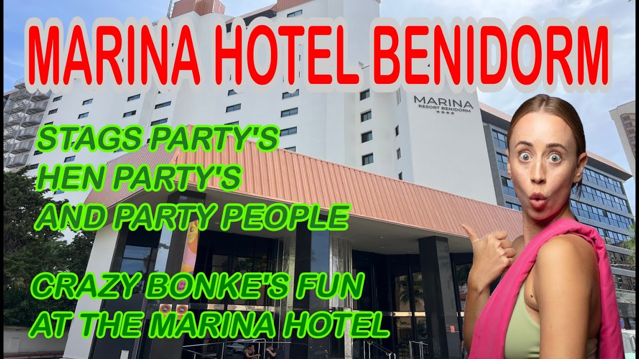 🌴 Отель Crazy Marina в Бенидорме 🍹