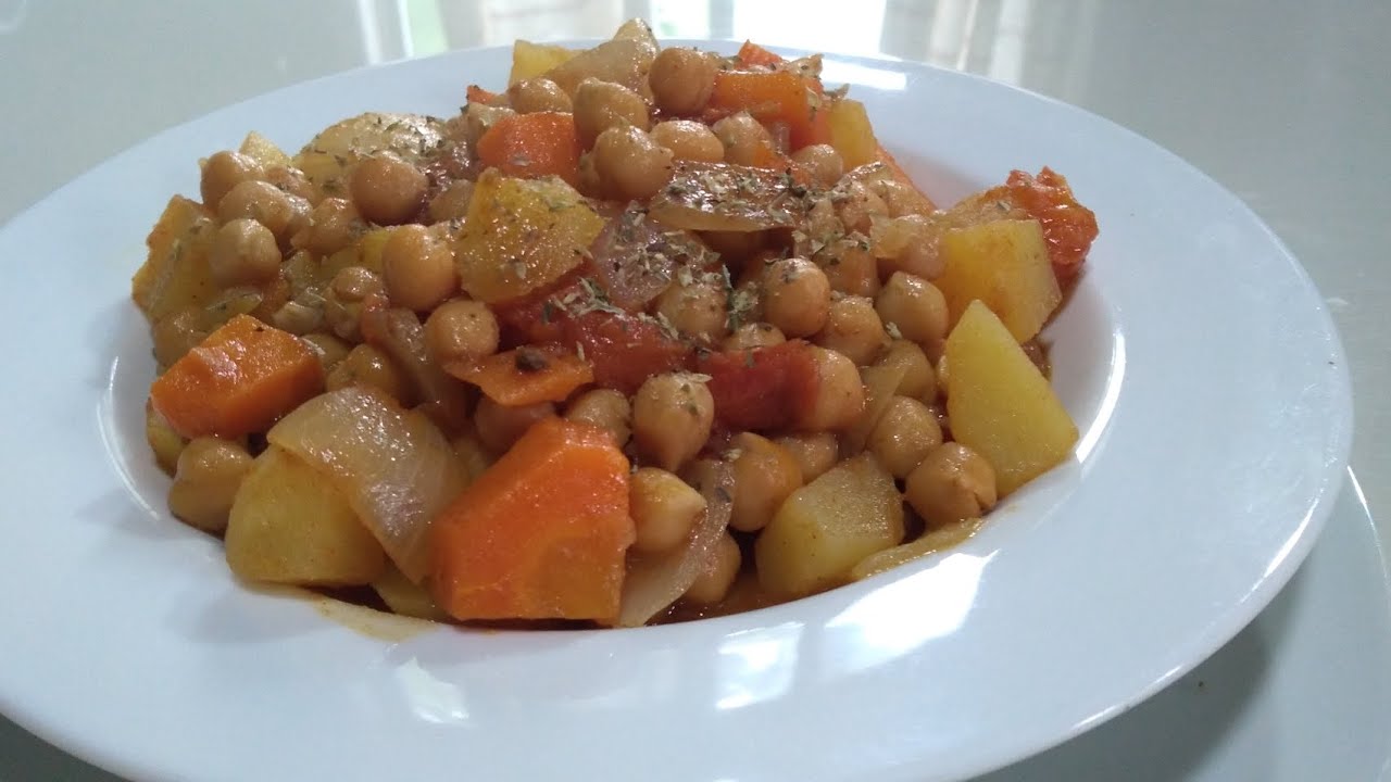 ESTOFADO DE GARBANZOS 👩‍🍳Comida Casera Saludable /#kekablocchile #vlogs