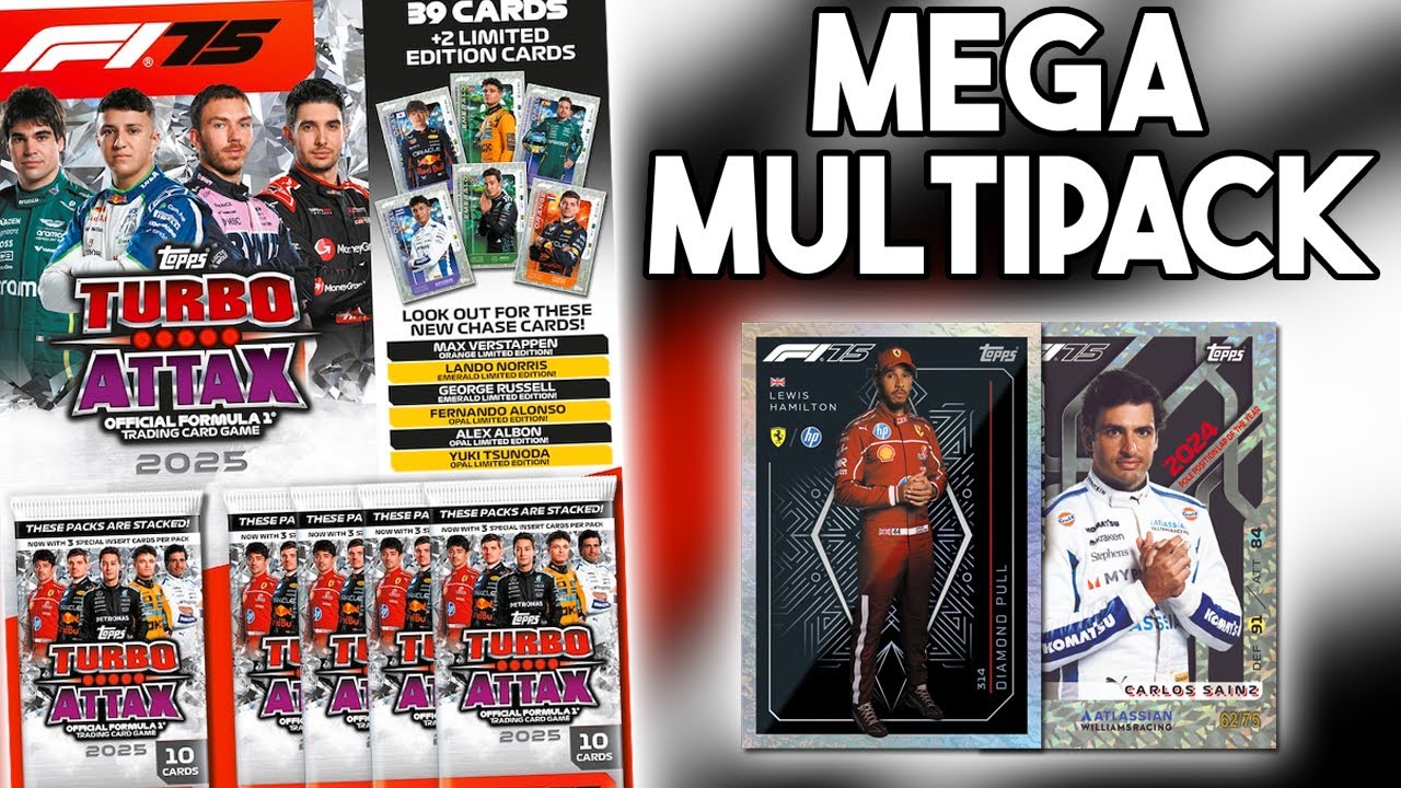 TURBO ATTAX 2025 MEGA MULTIPACK OPENING! 🔥