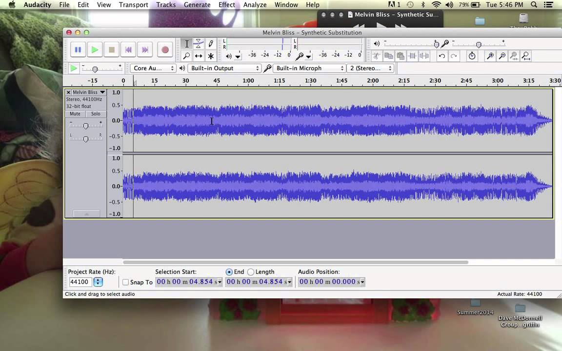 AudacityTutorial No. 2 Looping and Flanging