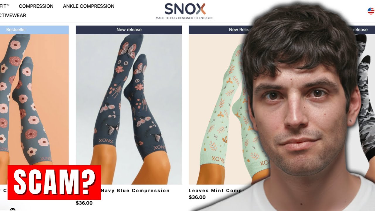 Отзывы о носках Snox: легальный магазин или мошенничество?